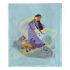 Disney Wish Fairytale Friends Silk Touch Throw