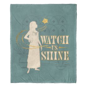 Disney Wish Watch Us Shine Silk Touch Throw