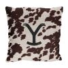 Yellowstone Cattle Brand 20" Jacquard Pillow