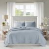 3 Piece Reversible Scalloped Edge Quilt Set