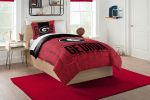 Georgia OFFICIAL NCAA "Modern Take" Twin Comforter & Sham Set; 64" x 86"