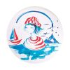 Anemoss Sailor Girl Round Beach Towel