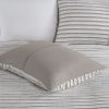 3 Piece Clipped Jacquard Duvet Cover Set