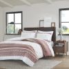 3 Piece Cotton Duvet Cover Set with Chenille Tufting